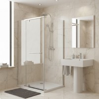 FEN2323 COMFORT Двері до кабіни душової, скло прозоре (1 сорт) Devit