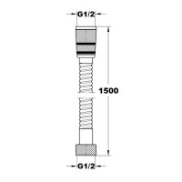 21155H Душовий Шланг 1,5 м (1 сорт) Devit фото 1