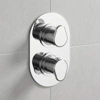 LV018200.21 LINEAVIVA Зовнішня частина змішувача для душу, хром (1 сорт) CISAL