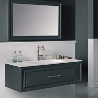 PLANA121 стільниця 121*51  з отв. під раковину, resina opaco (1 сорт) GAIA