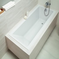 5361000 SUPERO Ванна прямокутна 170x75см, колір білий, в комплекті з ніжками SN14 (1 сорт) KOLO фото 2