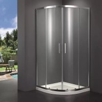 S14 FRAME Нерухоме скло кабіни чверть кола 90*90 SHQG51906 - хром/сіре скло (1 сорт) Primera фото 2