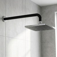 665148700 A-QA/Freshline matt black Тримач-400 верхнього душу (1 сорт) Kludi фото 2