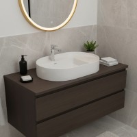 1010110 LAGUNA Раковина на стільницю з переливом 460*698 мм (1 сорт) Devit фото 2