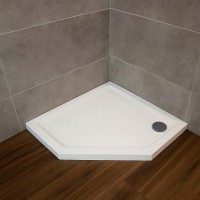 FTR0223 COMFORT Піддон душовий, п'ятикутн., 100х100, з сифоном (1 сорт) Devit фото 3