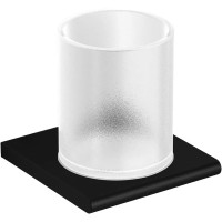 2138011A-BP SLIM black Склянка з тримачем, чорний матовий (1 сорт) Langberger фото 2