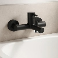 15013140B ART Змішувач д/ванни, чорний матовий (1 сорт) Devit фото 2