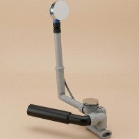 150.520.21.6 Злив-перелив із сифоном для ванни, з поворотним механізмом, d52, довжина 26 см, видимі  Geberit промо фото 3