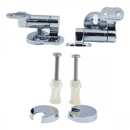 3013142 Charlestone Кріплення д/кришки унітазу 3010142, soft-close (1 сорт) Devit