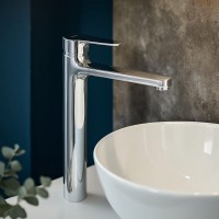 2905111 PIANO Високий змішувач для раковини, хром (1 сорт) Primera фото 2