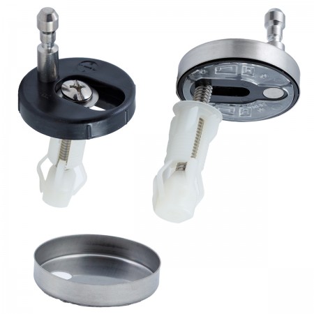 3113127 RETRO Кріплення до кришки 3113127  без мех. soft-close (1 сорт) Devit