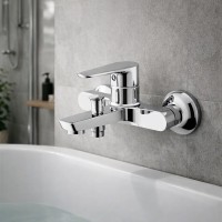 12230010 SANSA Змішувач для ванни, хром (1 сорт) Primera фото 2