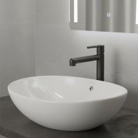 5050020B DO IT Високий змішувач для раковини, колір brushed gun metal (1 сорт) Devit фото 2