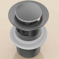 01051010 DO IT Донний клапан, колір brushed gun metal (1 сорт) Devit фото 3