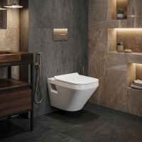 2537590001  Durastyle підвісний унітаз з покриттям  WonderGliss (1 сорт) DURAVIT
