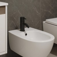 15016140B ART Змішувач д/біде, чорний матовий (1 сорт) Devit фото 2