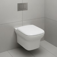 8320023 TYROL Унітаз підвісний Clean Pro без кришки (1 сорт) Primera