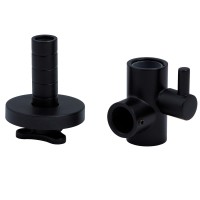 37520121B FRESH Кріплення до стіни, чорний матовий (1 сорт) Devit фото 2