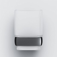 A9034322 Gem, Cклянка  з настінним тримачем, чорний мат (1 сорт) AM.PM фото 2