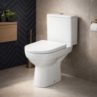 K35-036 CITY 011 3/5л  Компакт 602 NEW CLEAN ON + кришка дюропл. Soft Close (1 сорт) CERSANIT-С Україна фото 4