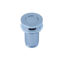 KL-01 донний клапан з переливом, click/clack, хром глянець (1 сорт) Styron