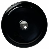 Умивальник ARENA 360 колір чорно-білий, без отв. для змішувача та переливу (1 сорт) ADAMANT фото 1