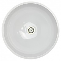 Умивальник KREIS 420, колір білий глянець, без отв. для змішувача та переливу, на стільницю (1 сорт) ADAMANT фото 1