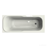 XWP354000N  Ванна акрилова прямокутна SENSA 140x70 см, біла, без ніжок (1 сорт) KOLO