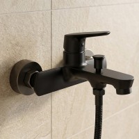 5521040B Life Змішувач д/ванни, чорний мат (1 сорт) Primera фото 2