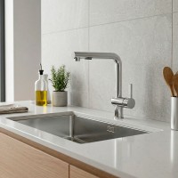 100847 SNAPE Змішувач д/кухні витяжний (1 сорт) Devit фото 2