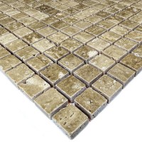 CL-MOS CCLAYRK23008 BROWN MINI STONE (1 сорт) MOZAICO DE LUX фото 1