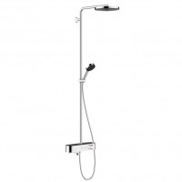 24230000 HG Pulsify Душова система Showerpipe 260 1jet з термостатом для ванни ShowerTablet 400, хро HANSGROHE