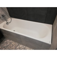 XWP137000N OPAL PLUS Ванна акрилова прямокутна 170х70 см, біла, без ніжок (1 сорт) KOLO фото 4