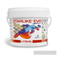 Клей-зат STARLIKE EVO  105/2.5кг Титановий (1 сорт) Litokol