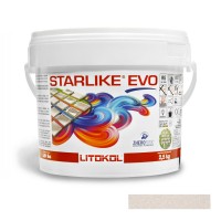Клей-зат STARLIKE EVO  202/2.5кг Натурал (1 сорт) Litokol