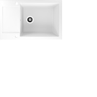 Мийка кухонна VELLO прямокутна 780x500x200 в комплекті з сифоном, чорний моноколор (1 сорт) VAYER