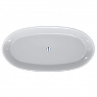 Ванна ESTELLA 1680x830, колір білий, покриття глянець (1 сорт) MIRAGGIO фото 2