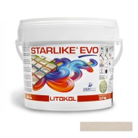 Клей-зат STARLIKE EVO  210/2.5кг Сіро-бежевий (1 сорт) Litokol