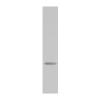 M70CHR0326WG38 SPIRIT Шафа-колонна підвісна, права 32 см, білий глянець (1 сорт) AM.PM