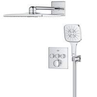 34864000 GRT SmartControl Душова система на 3 виходи, квадратна, 310 (1 сорт) Grohe фото 1