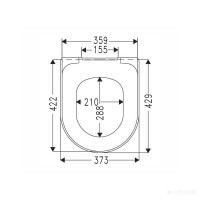 5684HR01 OMNIA ARCHITECTURA Унітаз підвісний DirectFlush + 98M9C101 Кришка (1 сорт) VILLEROY  BOCH