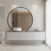 0025144W Раковина накладна на столешню зі штучного каменю, біла матова (1 сорт) Devit