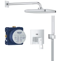 25289000 Eurocube OHM Душова система на 2 виходи, квадратна, 250 (1 сорт) Grohe