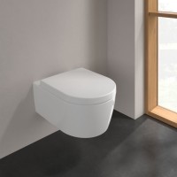 5656HR01 AVENTO Унітаз підвісний DirectFlush з кришкою QuickRelease/SoftClosing, White Alpin (1 сорт VILLEROY  BOCH фото 2