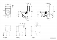 56611001 O.Novo унітаз (1 сорт) VILLEROY  BOCH фото 1