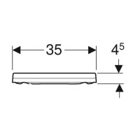 500.833.01.1 Xeno2 Сидіння з кришкою для унітазу, дюропластове, soft-close, швидкоз'ємні кріплення q Geberit фото 3