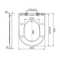 C707858WH Spirit V2.0 Кришка д/уніт. slim wrap-over, мікроліфт (1 сорт) AM.PM фото 1