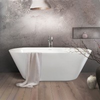 VASTO/00 Storia Ванна окремостояча 1670х725 мм з литого (штучного) каменю, з інтегрованим сифоном, к PAA фото 3