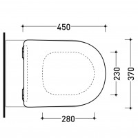 QKCW09 Quick/APP Кришка для унітаза soft-close, fango (1 сорт) FLAMINIA фото 1