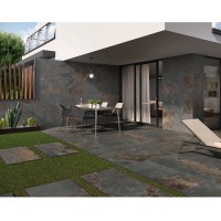 SLATE BLACK RECT. 60X120 (1 сорт) BALDOCER фото 1